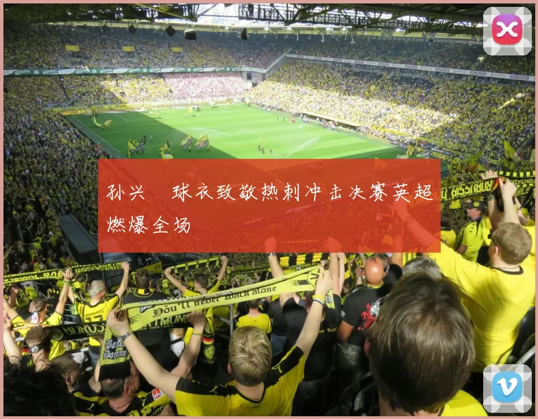孙兴慜球衣致敬热刺冲击决赛英超燃爆全场